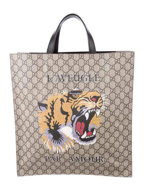 gucci pouch with tiger|gucci tiger bag On Sale .